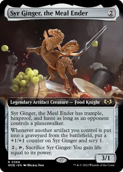 MTG Syr Ginger, the Meal Ender (Extended Art) - 369 / English / Near Mint - Image 1