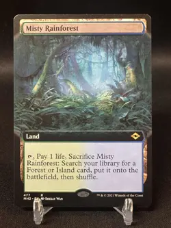 Misty Rainforest - Modern Horizons 2 - Extended Art - MTG MH2 - NM - Image 1