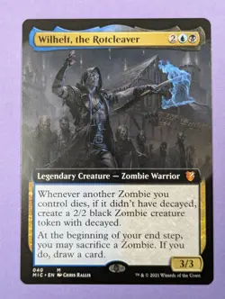 MTG Magic: Innistrad: Midnight Hunt: Wilhelt, the Rotcleaver #040 Mythic - NM - Image 1
