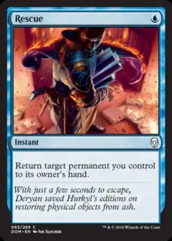 Rescue -Foil Near Mint MTG Dominaria - Image 1
