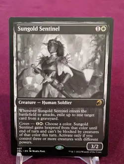 1x Sungold Sentinel MTG Innistrad: Double Feature NM Magic Regular - Image 1