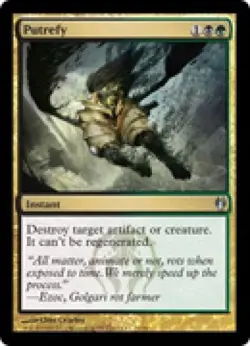 Putrefy - Light Play MTG Duel Decks: Izzet vs Golgari - Image 1