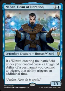 Naban, Dean of Iteration - Light Play MTG Dominaria - Image 1
