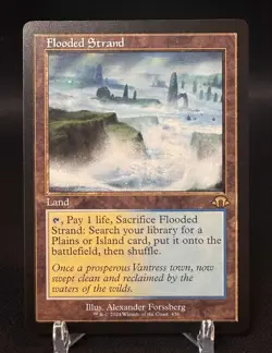 Flooded Strand (Retro Frame) Modern Horizons 3 Regular - MTG - NM - Image 1