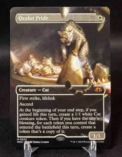 Ocelot Pride (Borderless) - MH3 Modern Horizons 3 Regular - MTG - NM - Image 1