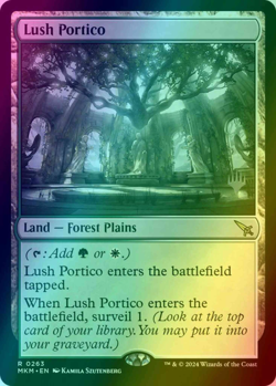 Lush Portico MTG NM Murders at Karlov Manor Foil - Image 1