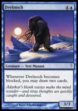 Drelnoch -Foil Light Play MTG Coldsnap - Image 1