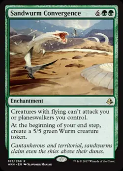 Sandwurm Convergence - Light Play MTG Amonkhet - Image 1