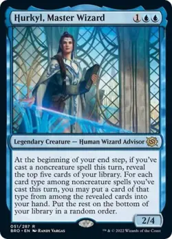 Hurkyl, Master Wizard - Near Mint MTG The Brothers' War - Image 1