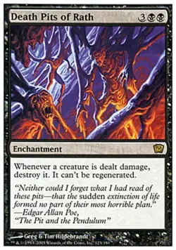 Death Pits of Rath - Light Play MTG 9th Edition - Image 1