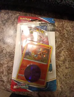 1 Pokemon TCG Sword & Shield Battle Styles Blister Pack Charmander NEW - Image 2