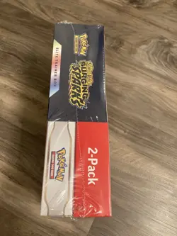 Pokemon Surging Sparks ETB + Booster Bundle 2-Pack Costco Exclsv New Sealed i - Image 2