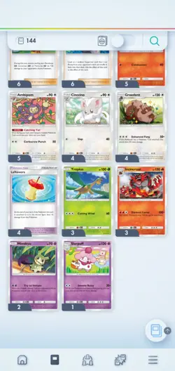 Pokemon Pocket Mobile Game Trade Eevees Grove Set ◇◇ Cards Message For Cards - Image 3