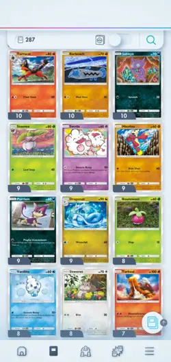 Pokemon Pocket Mobile Game Trade Eevees Grove Set ◇◇ Cards Message For Cards - Image 5