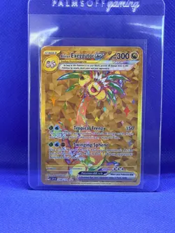 Pokemon TCG Alolan Exeggutor Ex - 248/191 - Surging Sparks - Hyper Rare - NM - Image 3