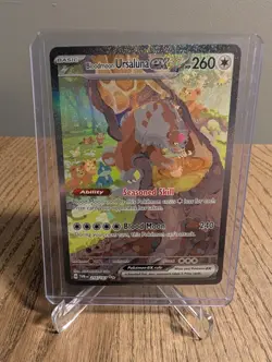 2024 Pokemon Twilight Masquerade Bloodmoon Ursaluna ex 216/167 SIR Rare NM - Image 1