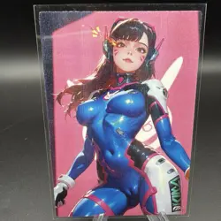 D. Va Anime Waifu Card Doujin ACG Goddess Holo - Image 1