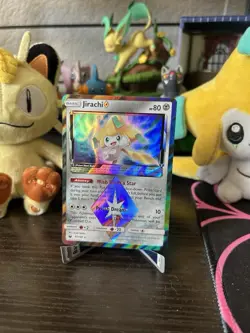 Pokemon TCG Jirachi Prism Celestial Storm Holo Card 97/168 Rare - Image 1