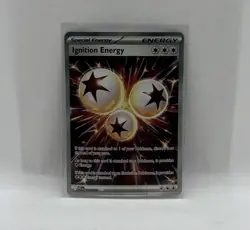 Pokemon Ignition Energy 124/094 Me02: Phantasmal Flames Ultra Rare Holo TCG Card - Image 1