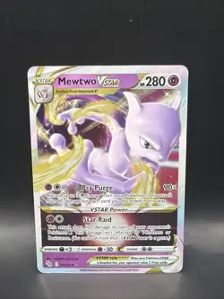 Mewtwo VSTAR 031/078 Pokemon GO | Ultra Rare Holo Pokemon Card - Image 1