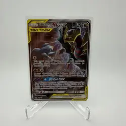 Garchomp & Giratina GX 225/173 Tag Team GX Ultra Rare Holo Japanese Pokemon Card - Image 1