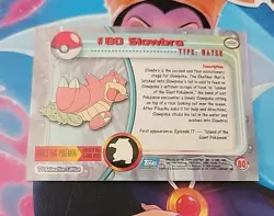 Pokemon Topps Card - Slowbro #80 Holo TV Animation Edition Blue Label - Image 2