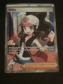 Pokemon TCG Hilda Card 164/086 SV White Flare Edition NM/M - Image 3