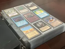 Giant Old Vintage Magic Gathering 1044 Cards Collection Binder Alpha Mtg Lot - Image 1