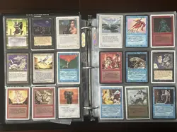 Giant Old Vintage Magic Gathering 1044 Cards Collection Binder Alpha Mtg Lot - Image 4