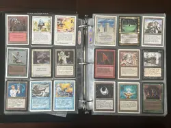 Giant Old Vintage Magic Gathering 1044 Cards Collection Binder Alpha Mtg Lot - Image 5
