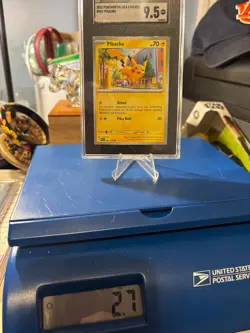 2023 Pokemon Pikachu 062/193 Paldea Evolved SGC 9.5 Mint+ Graded Card - Image 2