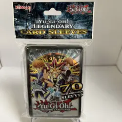 Konami Yugioh Legendary Card Sleeves Featuring Yugi, Joey And Kaiba - Image 1