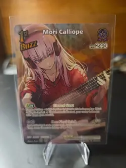 Mori Calliope SR hololive OCG card hBP04-062 Curious Universe English SR - Image 1
