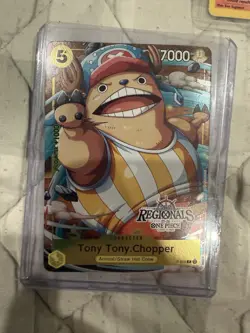 Bandai One Piece Tony Tony Chopper Regionals P-069 Promo Foil 7000 Power Card - Image 1