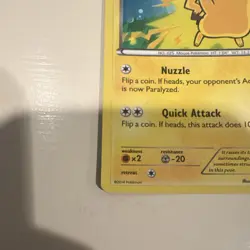 Pokemon Pikachu Promo Holo 042/146 2014 Miscellaneous Cards & Products TCG Card - Image 5