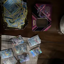 Pokemon TCG Water-Type Card Lot Gyarados Blastoise Holo with Tin English - Image 1
