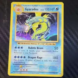 Pokemon Gyarados 34/108 Evolutions Holo 130 HP Holo Rare Stage 1 English Card - Image 1