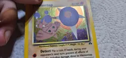 Hitmontop 3/75 Neo Discovery Holo Rare Pokemon Card WOTC Vintage - Image 4