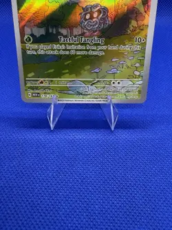 Pokemon TCG Tangela Scarlet & Violet Holo Illustration Rare Card 178/165 NM - Image 4