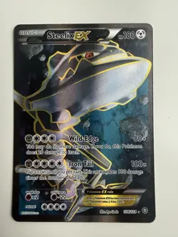 Pokemon Card Steelix EX (Full Art) Ultra Rare XY - Steam Siege 108/114 - Image 1