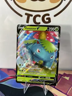 Venusaur V SWSH100 SWSH: Sword & Shield Promo Cards Holo - Image 2