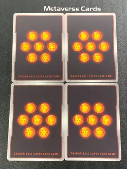 Dragon Ball Super Card Game EN #BT25 SPR Lot x 4 Majin Buu Boujack Nuova Shenron - Image 2