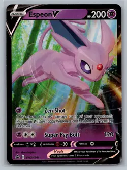 Espeon V - SWSH: Sword & Shield Promo Cards SWSH201 NM - Image 1