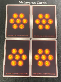 Dragon Ball Super Card Game EN #BT10 SPR Lot x 4 SS Gogeta Frieza Gotenks - Image 2
