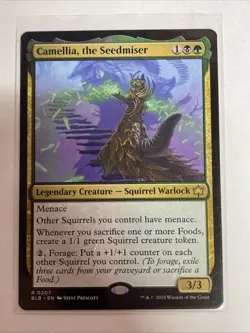 Camellia, the Seedmiser Bloomburrow #207 Rare - Image 1