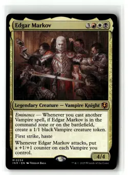 MTG Edgar Markov INR 0234 M NM Regular - Image 1