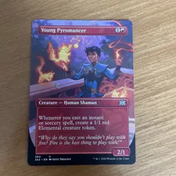 Young Pyromancer Borderless Uncommon #364 Double Masters 2X2 Magic NM - Image 1