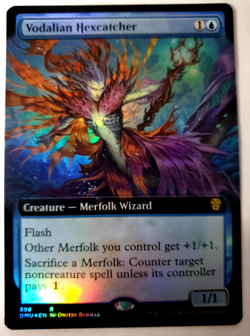 MTG: Dominaria United - Vodalian Hexcatcher - FOIL Extended Rare - #398 - VLP - Image 1