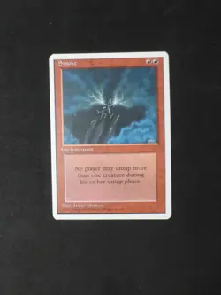 MtG 4th Edition Smoke NM $0.75 Flat Shipping VCT124026 - Image 1
