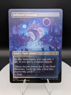 MTG Lorwyn Eclipsed: Hallowed Fountain (Borderless) Regular #0347 (NM) - Image 2